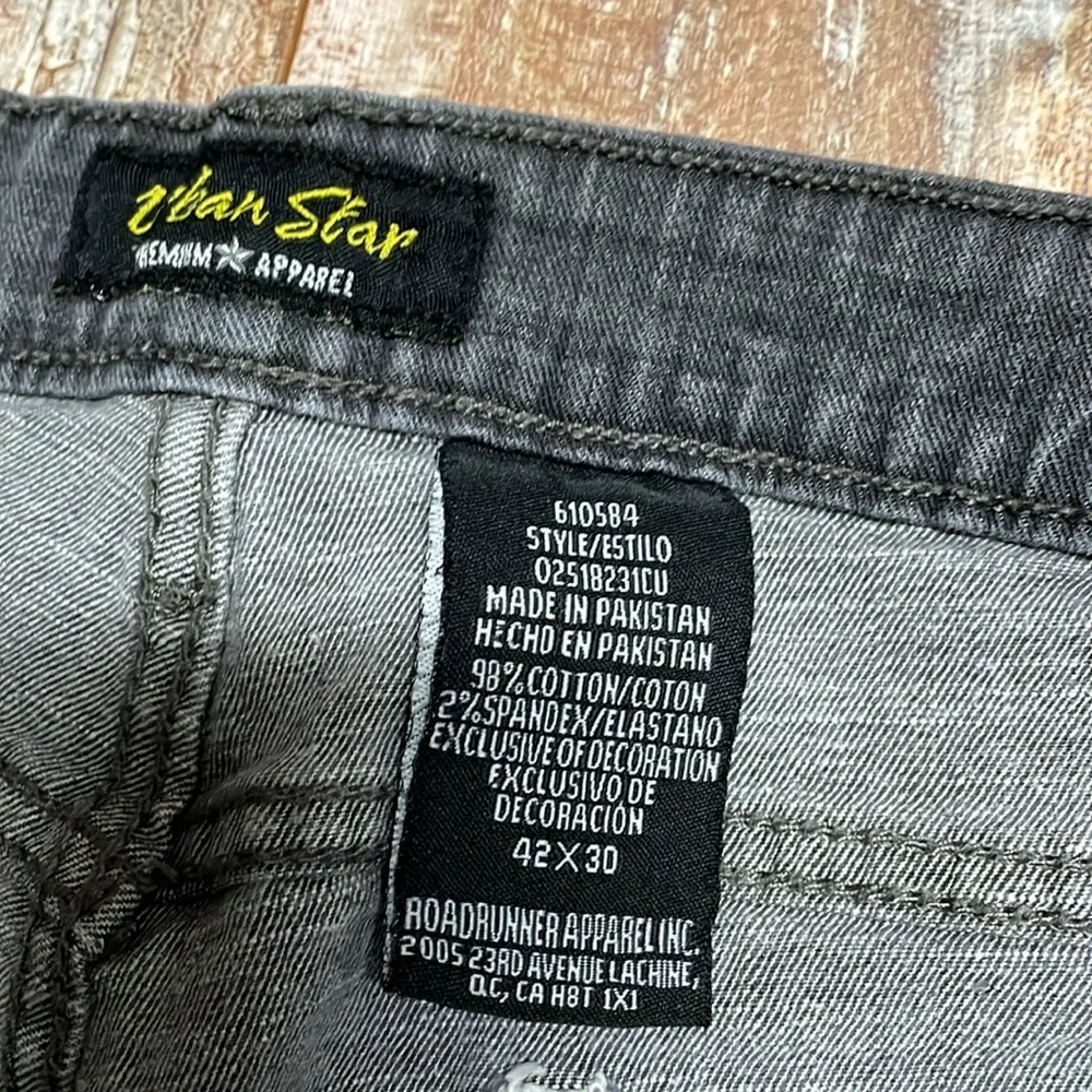 Urban star premium apparel grayish jeans size  42 x 30